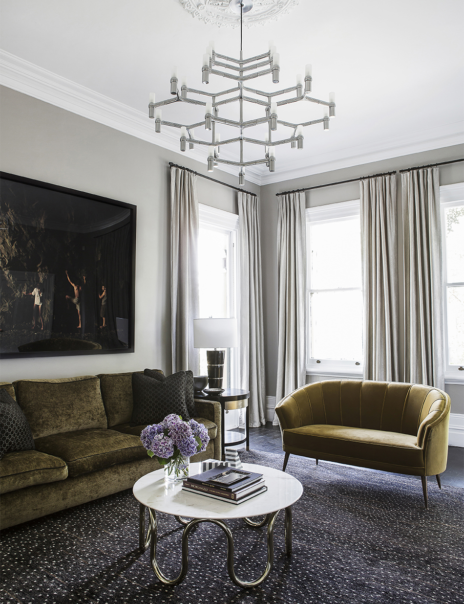 Brendan Wong Design East House Lounge Room