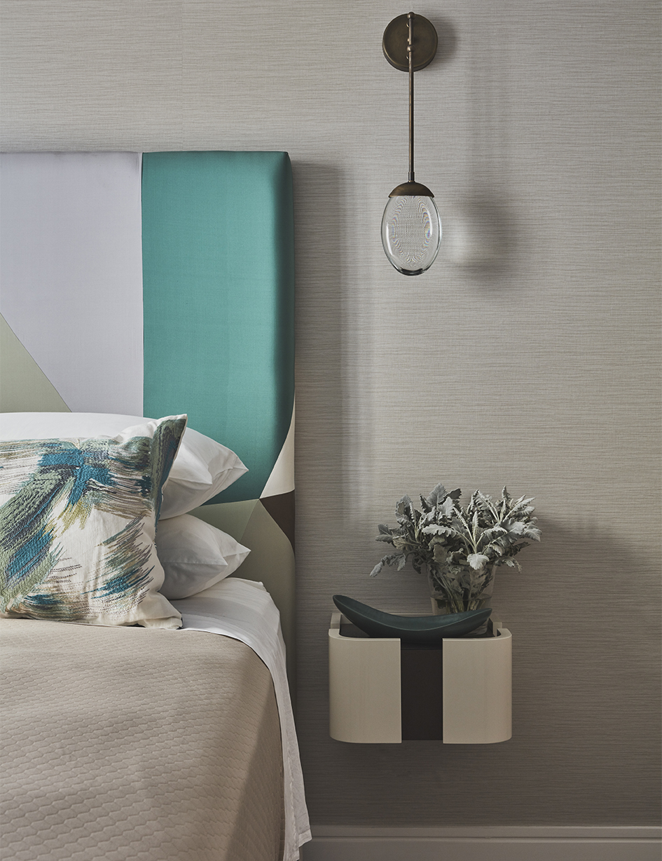Brendan Wong Design Harbourside Penthouse Bedroom